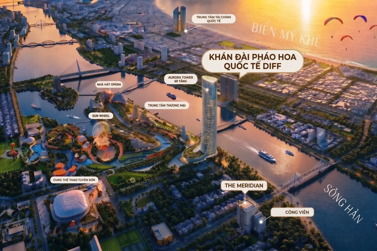 Sun Galaxy Complex: tổ hợp gần 10.750 tỷ đồng cho không gian lễ hội bên sông Hàn